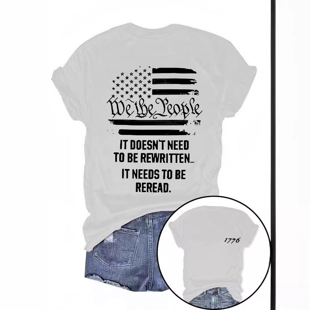 round-neck short sleeve