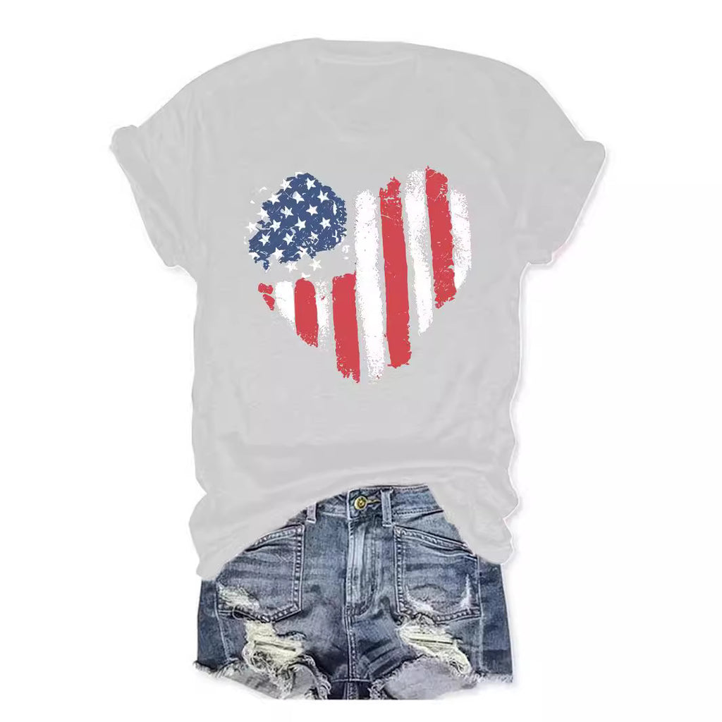 round-neck short sleeve