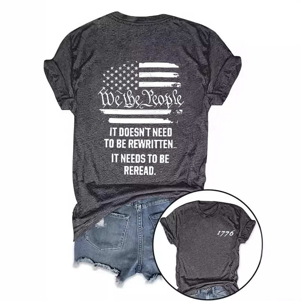 round-neck short sleeve