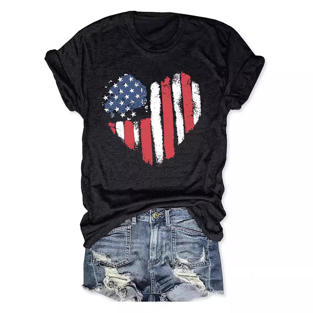 round-neck short sleeve